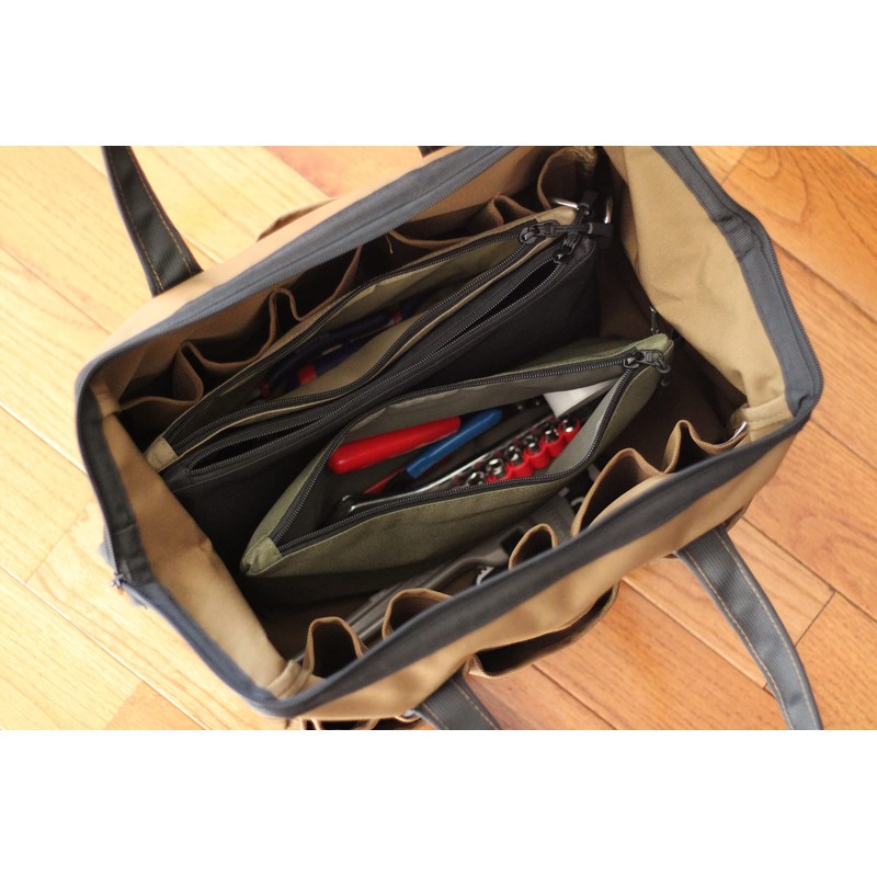 COREFLEX 2 Pack Premium Tool Pouch Zipper Bag with internal