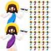 Bememo 50 Pcs Little Jesus Figures in Bulk Easter Mini