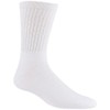 Railroad Sock 3 Pack White Work Crew With Welt Top