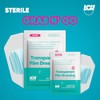 50 Pack Waterproof Transparent Film Dressings - 2 Sizes