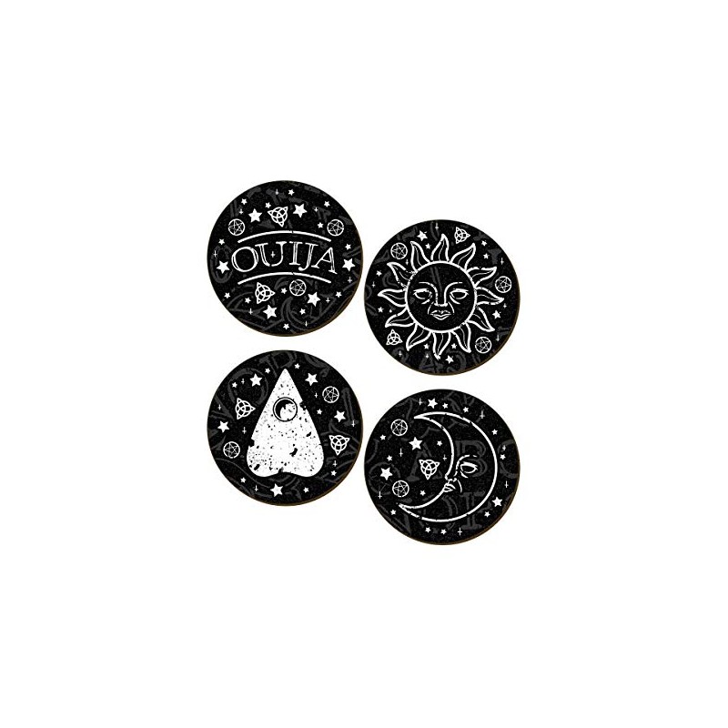 Ouija 4 Piece Coster Set Coaster Set 9.5 x 9.5cm