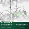 Stainless Steel Shower Caddy for Handheld Shower Heads,Rustproof Hose Shower