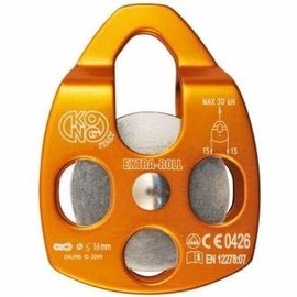 Kong Carrucola Extra Roll, Arancione, 11 cm
