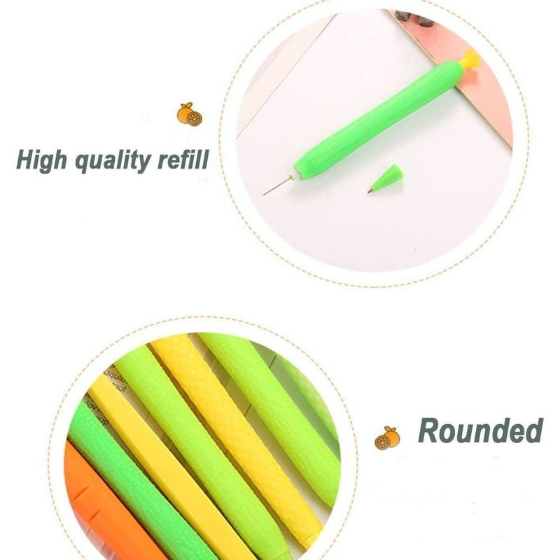 1Pcs Yellow Banana Kawaii Mechanical Pencils,Retractable Press Pens Creative Automatic