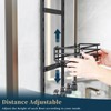 Consumest Over The Door Shower Caddy - 5 Tier Adjustable