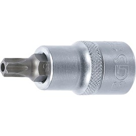 BGS 4327 | Bit Socket | 12.5 mm (1/2") Drive | T-Star tamperproof (for Torx) T45