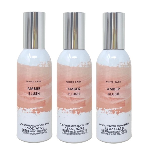 Bath and Body Work Amber Blush 3 Pack Concentrated Room