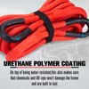 FieryRed 3/4” x 20FT Kinetic Recovery Rope Kit with 2