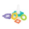 Nuby IcyBite Stacking Rings – Soothing Teether | Multiple Teething