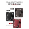 HIBEYO Leather Key Fob Cover for Jeep Wrangler JL JLU