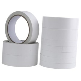 PRETYZOOM 9 rollos Cinta Adhesiva Doble Cara Transparente Surtidos Fuerte Adhesión para Manualidades Escolares y Oficina Fácil de Cortar y Quitar para Álbumes y Embalaje