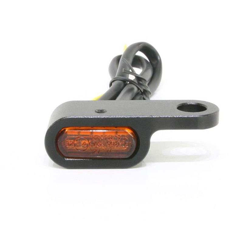 Ultra Mini Micro Mini LED Turn Signal, EH Black Body,