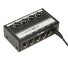 MH400 Ultra Low-Noise 4-Channel Line Mixer Mini Audio Mixer with