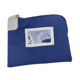 Heavy Duty Commercial 7-Pin 11" Locking Bank Security Money Cash Bag w/Pop Up Lock, 2 Keys (1/5/25/100/500) (1 pc)