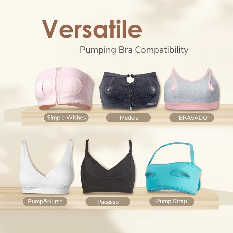 Maymom MyFit Comfy Series 19mm Two Piece Nipple Compatible with