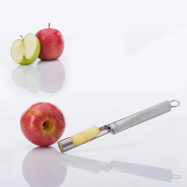 Westmark Apfelausstecher/-entkerner, ø 2 cm, Länge: 22 cm, Rostfreier Edelstahl, Glory, Silber, 18182270