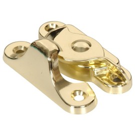 Hardware Essentials 852211 Sash Lock Crescent Brass