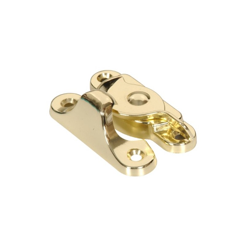 Hardware Essentials 852211 Sash Lock Crescent Brass