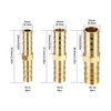 Qeapug 12 Pcs 6mm 8mm 10mm Brass Barb Hose Fittings,