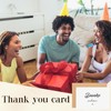 Tenare Set of 30 Thank You Cards with Kraft Paper