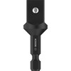 Bosch 2608551107 Adapter-1/4 hex to 1/2” Square, Silver, 1/4-Inch