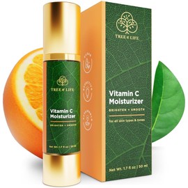 ToLB Vitamin C Cream for Face - Vitamin C Moisturizer Anti Aging Anti Wrinkle Cream for Skin Care - 1.7 Ounce