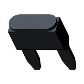 Polaris GEM Mini Blade Fuse, 15 Amp, Genuine OEM Part 4010859, Qty 1