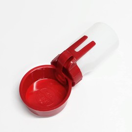 Water Rover SMALLER - 3" Bowl, 8 oz Bottle - RED