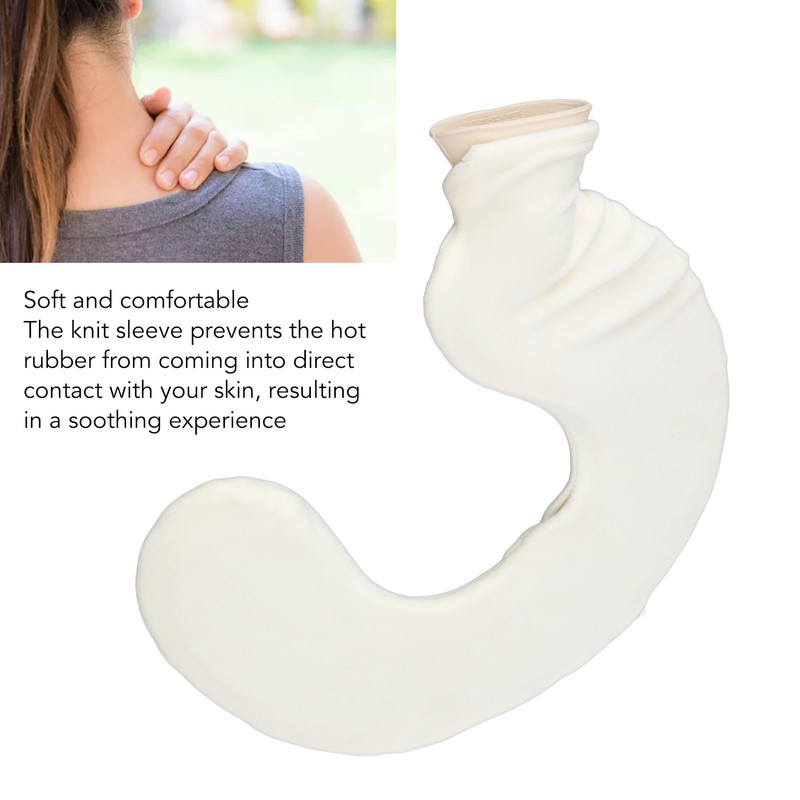 U Shaped Hot Water Bottle Warm Neck Soft Rubber Hot