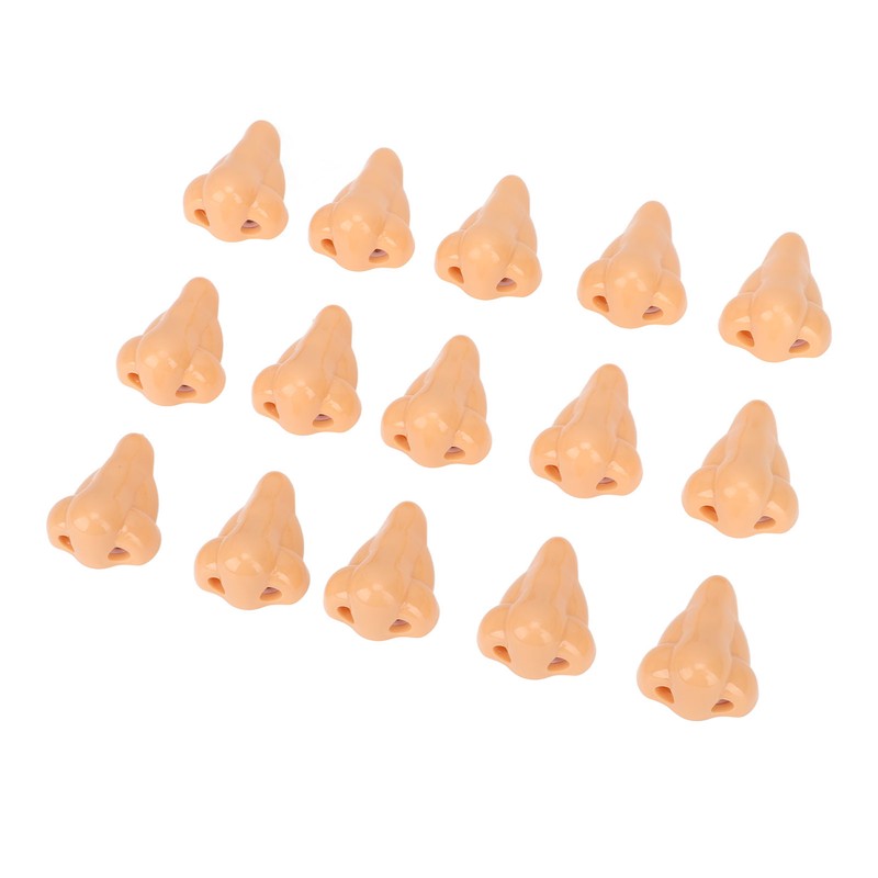 15pcs Nose Shape Pencil Sharpeners for Student Cartoon Plastic Pencil