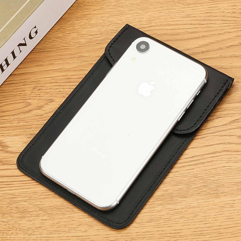 Faraday Car Key Case Leather Key Case for Blocking RFID