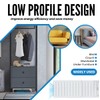 Magnetic Air Vent Extender for Under Furniture Floor Vent Deflector