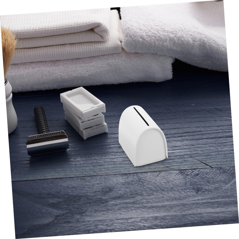 Gatuida Portable Metal Razor Blade Storage Case Travel-Friendly Blades Box