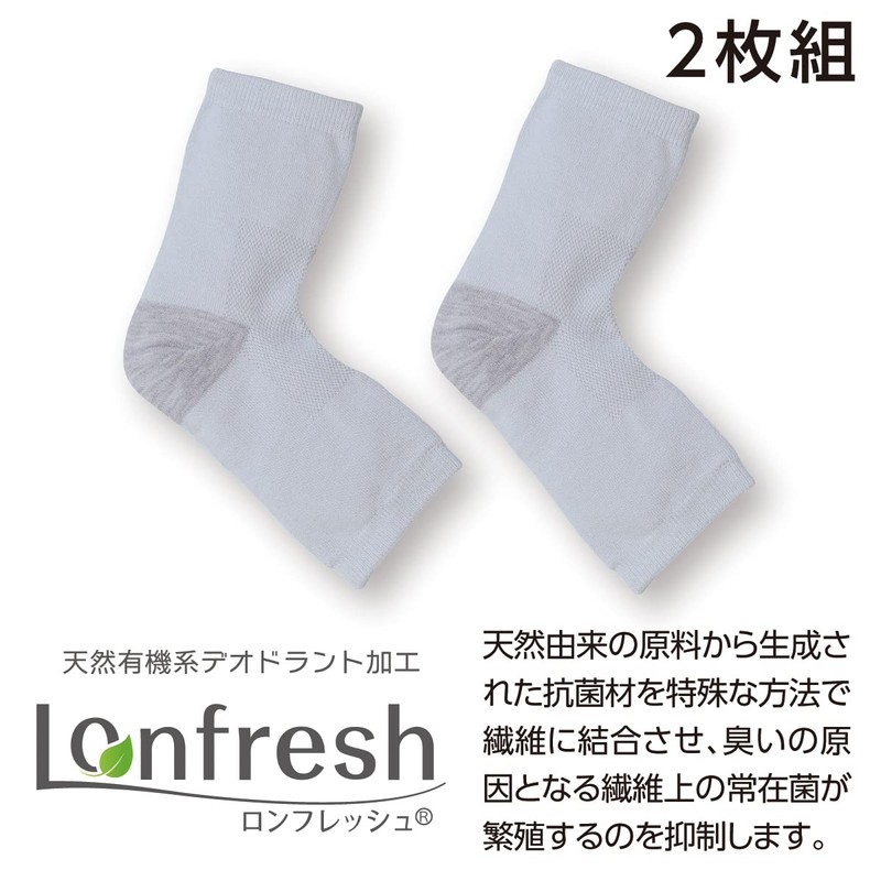 Cotton-blend knee support that is comfortable all year round.