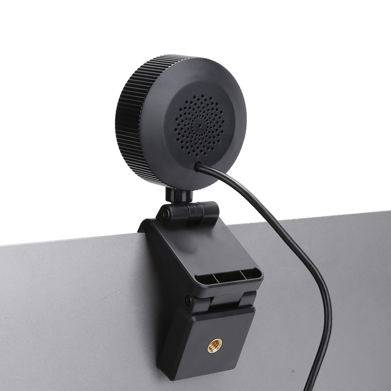 Webcam Full HD Computer Live Recording Touch Dimming Camera with