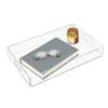 Acrylic Fruit Towel Tray Lightweight Breakfast Cheese Serving Tray with