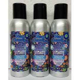 Smoke Odor Exterminator Nag Champa 7 oz Large Spray Set of Three Cans