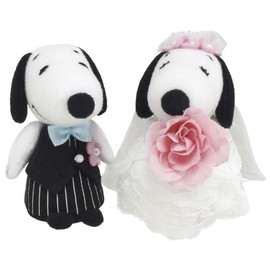 Snoopy Wedding Mini Mascot Western Style 182562