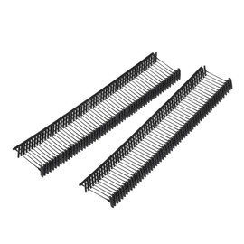 MECCANIXITY Standard Tagging Fasteners,Plastic Regular,Standard Label Gun Price Tagging Barbs for Garment Price Tag Label Tagging Barbs 15mm/0.59 Inch,Pack of 2000 Black