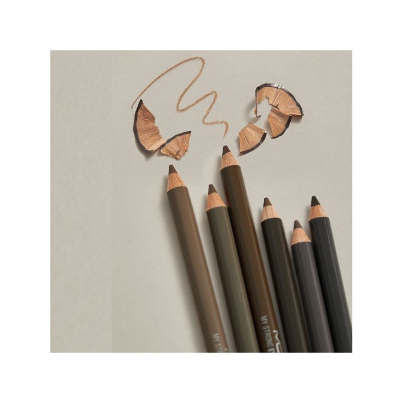 MQNY My Strong Eyebrow Pencil-Hard Powder 1ea, Shade:102 Walnut Brown