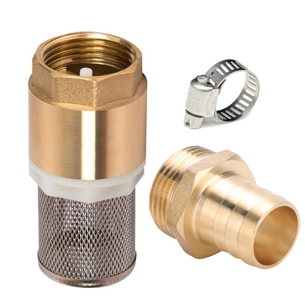 Brass Check Valve 1 Inch, Suction Filter Set 1 Inch,