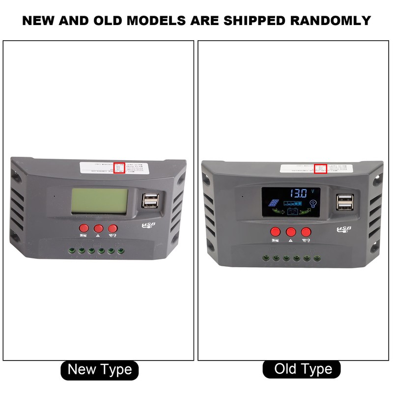Solar Charge Controller MPPT Tracking Charging 12V 24V Automatic Adaptation