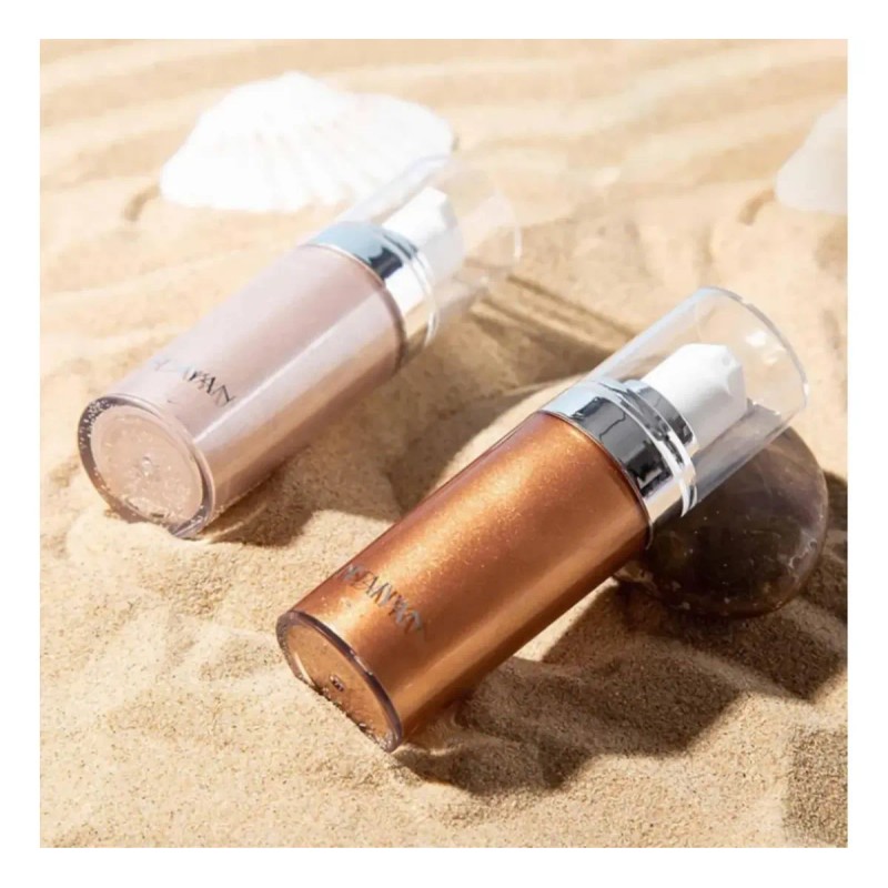 Base Maquillaje Cobertura Polvo Estrellas Bronceador Coreano