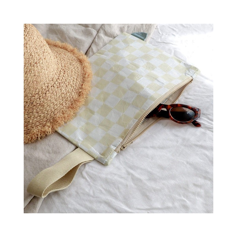 Hello Weekend - Good To Go Pouch - Checkerboard