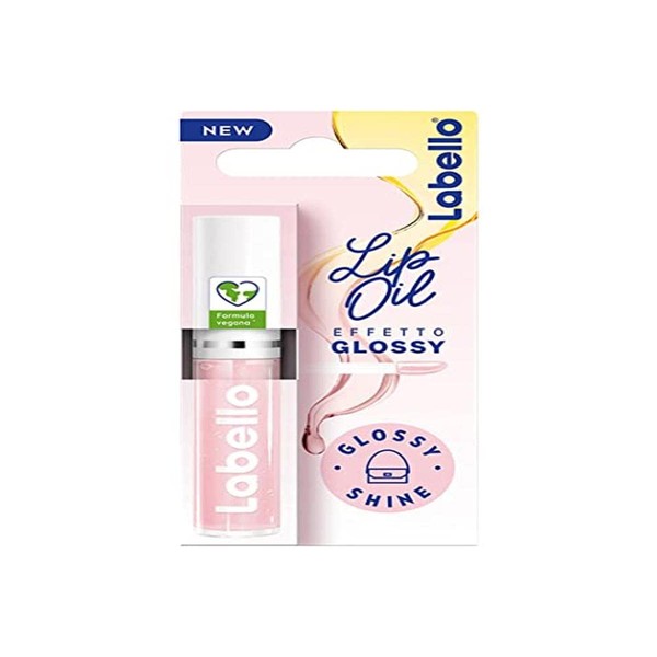Labello Lio Oil Glossy Effect - Glossy Shine 5.5 ml, Lip Gloss with Vegan Formula, Volume Lip Gloss, 100% Natural Lip Gloss by Valentina Ferragni