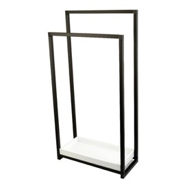 Kingston Brass SCC8260 Edenscape Freestanding -Towel Rack, Matte Black