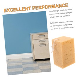 WOONEKY 3pcs Textured Wall Repair Sponge Removable Cleaning Sponges for Wall Texture Compact for Easy Use DIY Painting and Home Decor