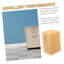 WOONEKY 3pcs Textured Wall Repair Sponge Removable Cleaning Sponges for Wall Texture Compact for Easy Use DIY Painting and Home Decor