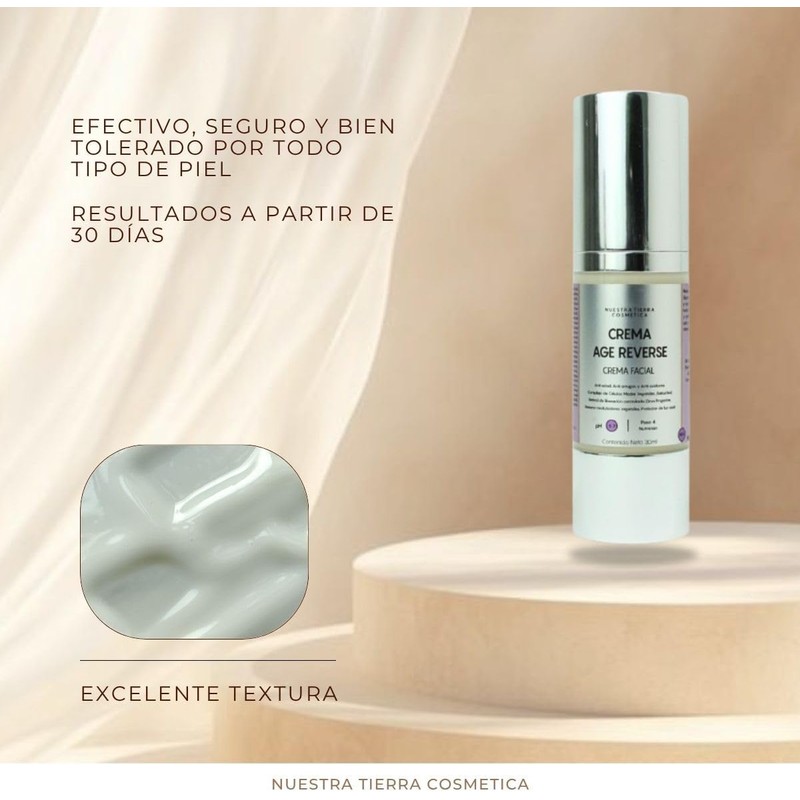 Nuestra Tierra Cosmetica Crema Age Reverse