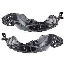 TRQ TRQ Inner Fender Liner Set Compatible with 2018-2019 Toyota Prius C TO1248241 TO1249241